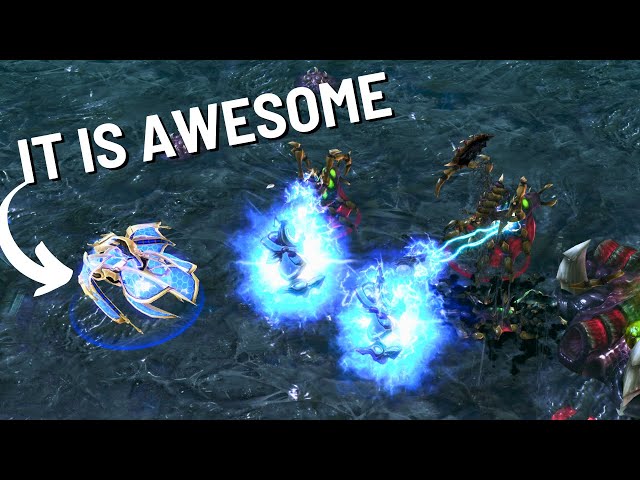 I Learnt This New Amazing Protoss Build...