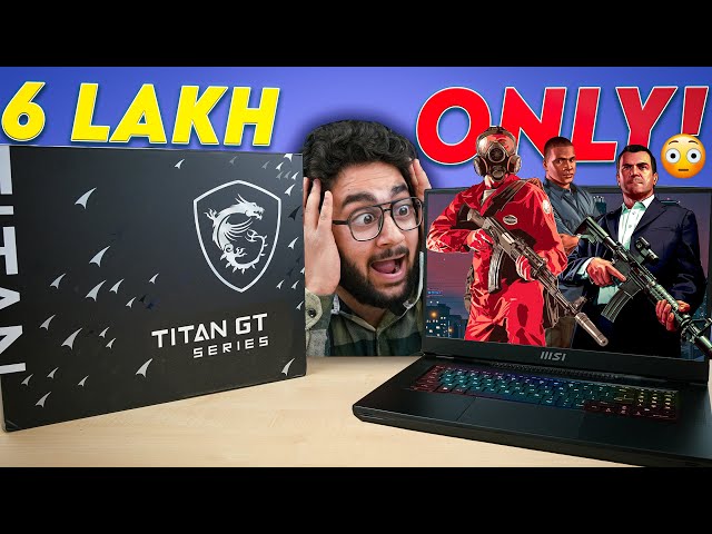 Most Expensive Gaming Laptop I've Ever Tested - MSI TITAN GT77 2023