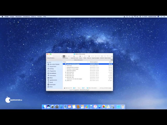 Mac für Anfänger - Dateiendungen im Finder anzeigen