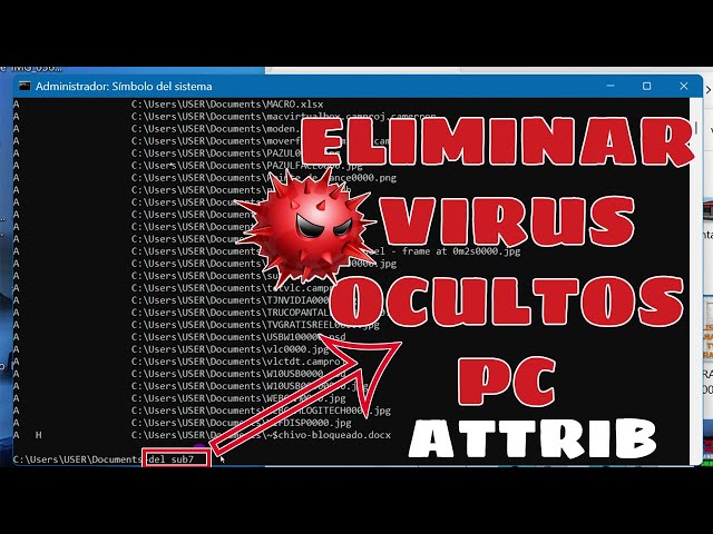 Como Encontrar Virus Ocultos en mi PC y Eliminarlos con CMD | DISCO DURO o USB