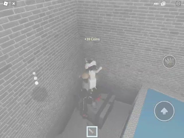 yes its fake mm2 and yes i play on mobile