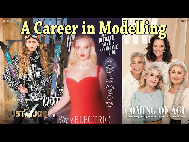 Modelling Careers. Could you be the next Kate Moss?  Its never too late!