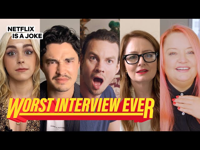 Chilling Adventures of Sabrina Cast Prank Each Other | Worst Interview Ever