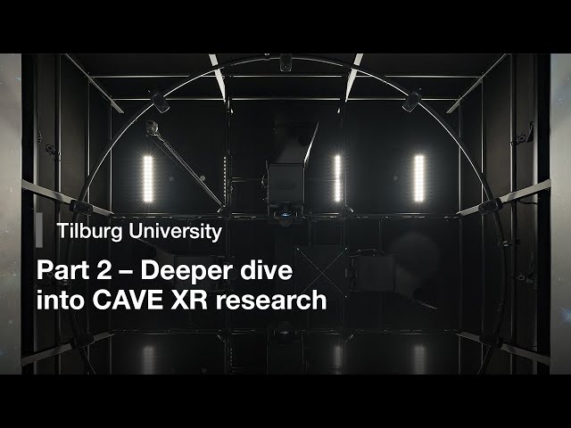 Genelec | Extended Reality at Tilburg University: Part 2 – Deeper dive into CAVE XR research