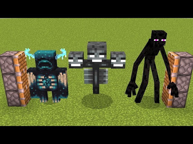 warden + wither + mutant enderman