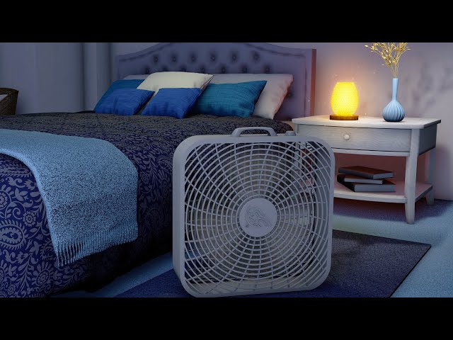 Box Fan White Noise | 10-Hour Relaxing Sleep Sounds