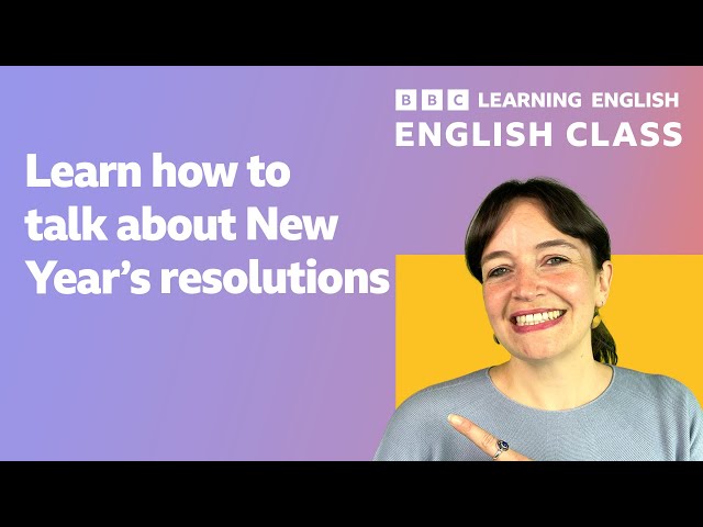 English Class: New Year’s Resolutions