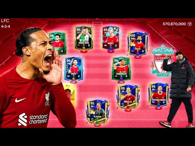 Thank You Klopp! Liverpool Best Special Squad Builder!! Fc mobile