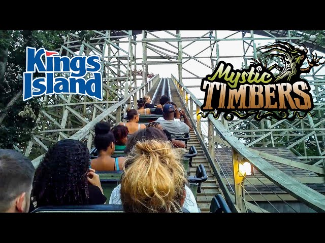2022 Mystic Timbers Roller Coaster On Ride HD POV Kings Island