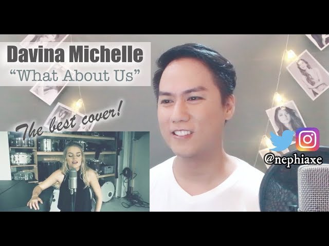 Davina Michelle  - What About Us - P!nk | REACTION