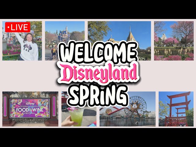 🔴 [#LIVE - En Vivo] Disneyland Resort Stroll through the Park 4/23/24