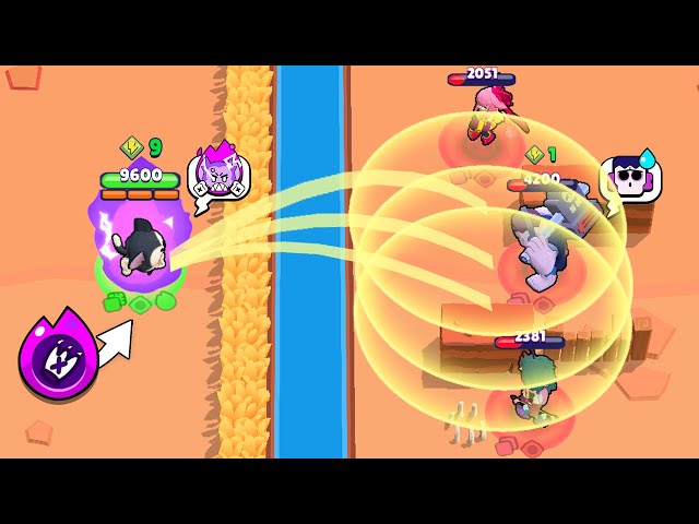 REAL CAT❗ KIT's HYPERCHARGE TOO OP 😹 Brawl Stars 2024 Funny Moments & Fails ep.1403