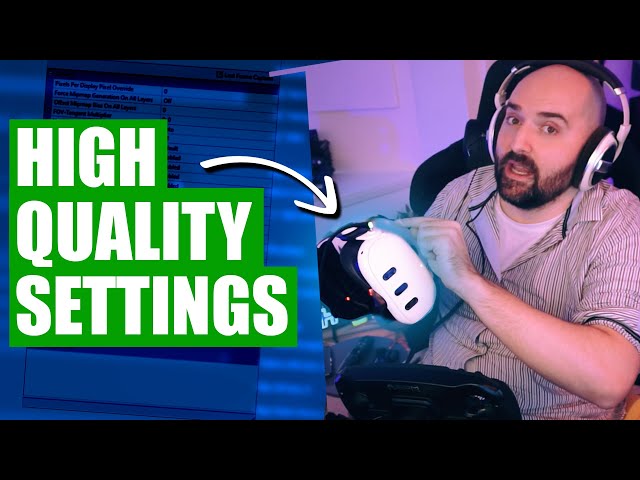 Quest 3 - Link Cable Settings Guide For High Quality Wired VR
