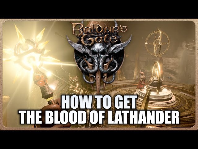 Baldur's Gate 3 - How to Get The Blood of Lathander Weapon (Secret Legendary Mace)