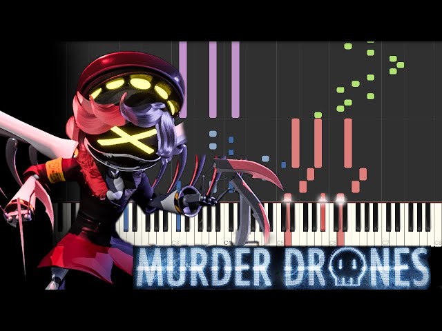 Murder Drones MAIN THEME Piano Cover | Murder Drones OST covers
