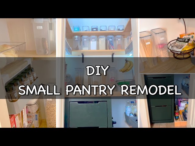Small Pantry Remodel - DIY
