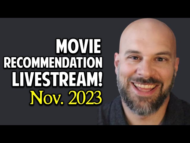 November 2023 Movie Recommendations for You (Stream)