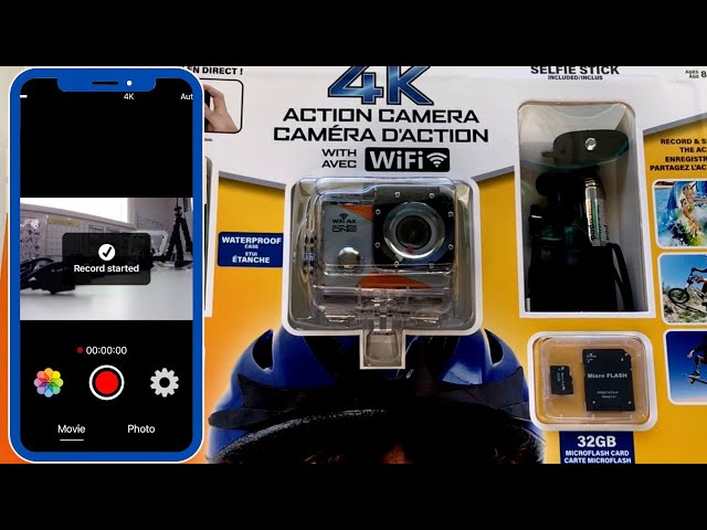 Explore One 4K Action Camera: How to Connect Wifi
