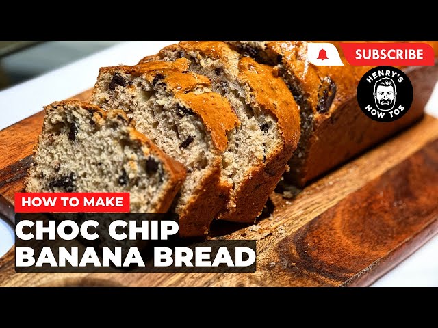 How To Make Choc Chip Banana Bread | Ep 601