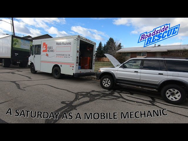 A COLD Saturday in the life of a Mobile mechanic. (Saturday's can be the busiest day)