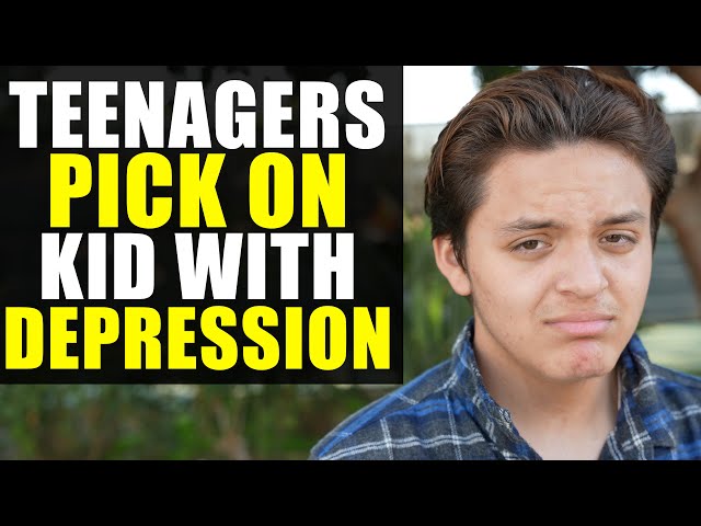 Teenagers Make Fun of Kid with DEPRESSION!!! You Won’t Believe How This Ends