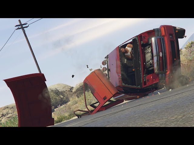 GTA 5 BRUTAL CAR CRASHES COMPILATION!!! #2