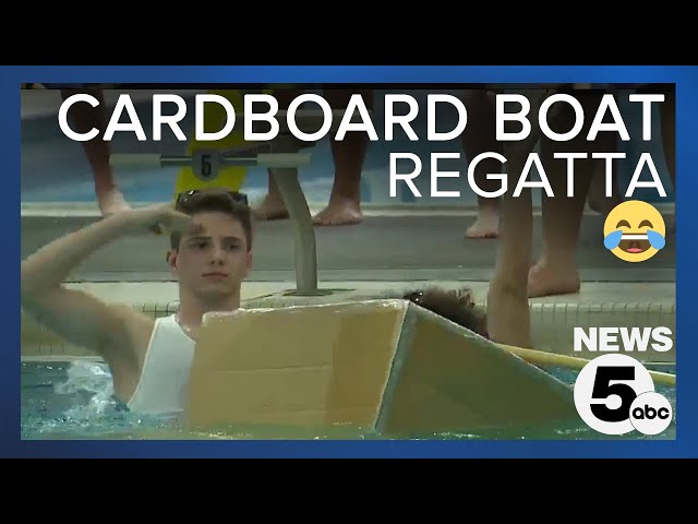 Physics students prove cardboard boxes can (sometimes) float