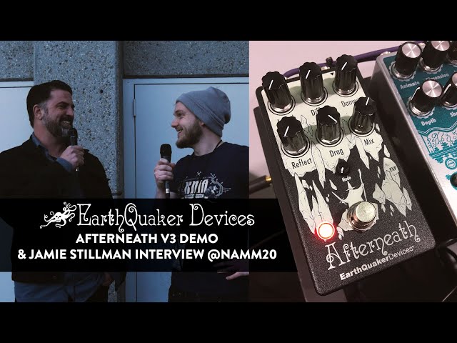 EQD Afterneath V3 Demo and Jamie Stillman Interview at NAMM2020