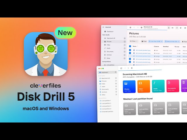 Meet Disk Drill 5 - The Essential Data Recovery Tool for macOS & Windows