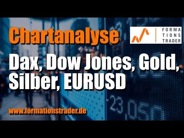 Chartanalyse: Dax, Dow Jones, Gold, Silber, EURUSD