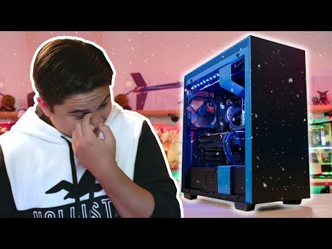He expected a $500 PC. We surprised him with a $3000 setup instead! #merrychristmas
