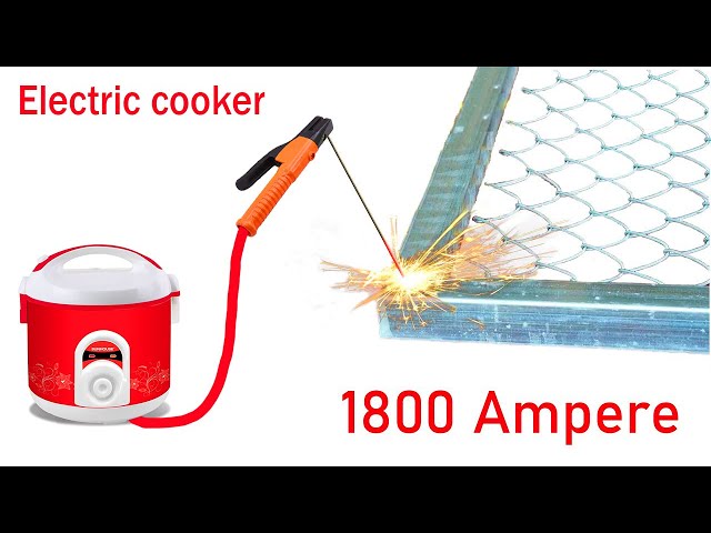 I turn Electric cooker, into a welding machine new technology, Creative prodigy #119