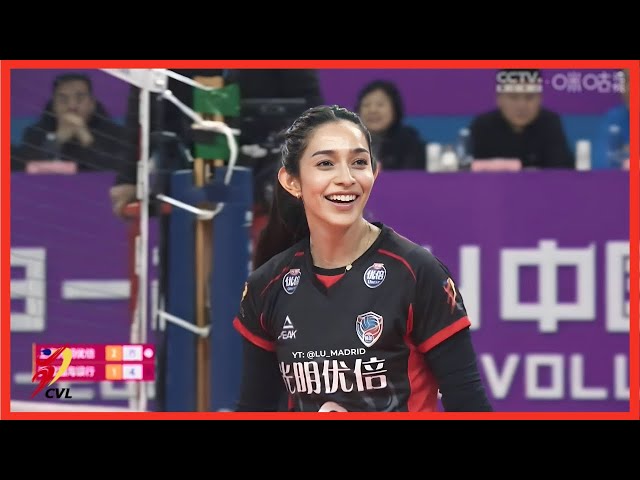 Samantha Bricio: Final Game 1 | Shanghai vs Tianjin | China Volleyball League 2023/24