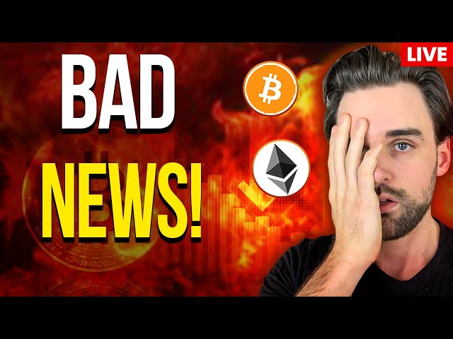 🔴Yesterday was BAD NEWS for crypto!