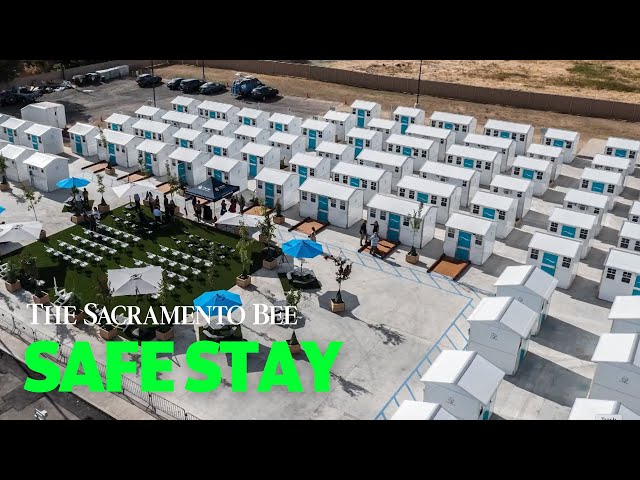 See Ribbon Cutting And Drone Video Of New ‘Safe Stay’ Shelter In South Sacramento