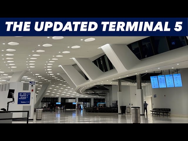 Exploring the NEW O'Hare TERMINAL 5 Expansion & Renovation!