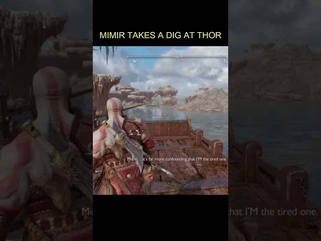 Why Kratos doesn't Nap & Mimir takes a dig at Thor | God of War Ragnarok
