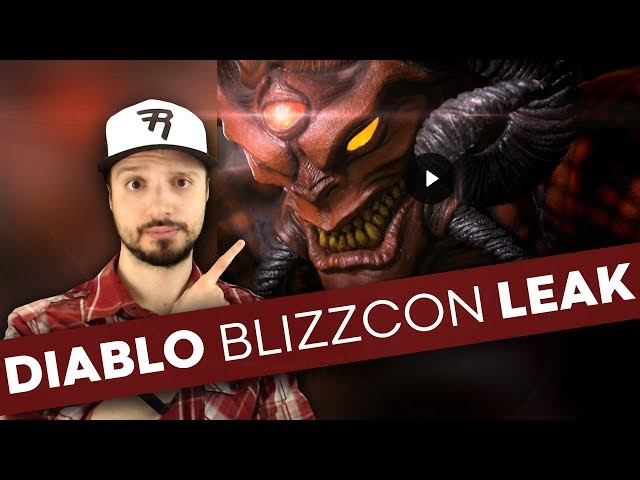 New Diablo Blizzcon Leak; Diablo comics canceled; Crossplay coming to D3; Overwatch cereal, & more..