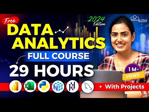 Data Analytics FULL Course for Beginners to Advanced - 2024 Edition