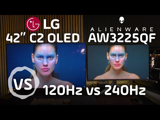 Alienware AW3225QF vs LG C2 42" OLED!