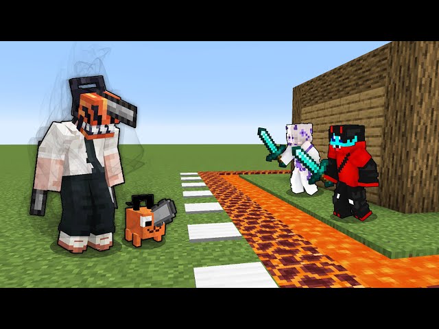 Chainsaw Man VS Most Secure House | Minecraft