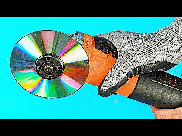 Once You Learn These Secrets, You Will Never Throw Away Used Cds Again | Grinding Wheels