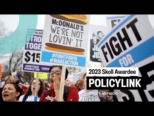 PolicyLink | Michael McAfee | Skoll Awardee 2023 | 2 Minute Version