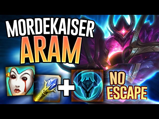 There is NO ESCAPE from MORDEKAISER!! - League of Legends