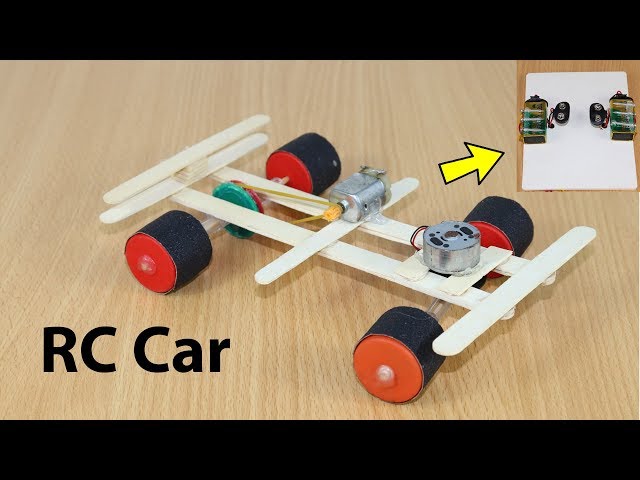 ✔"Remote Controlled Car"✔How to Make a RC Car at Home✔Easy & Simple