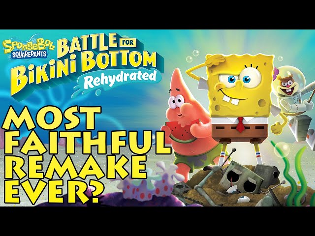 Spongebob Battle For Bikini Bottom Rehydrated | The Greatest TV-Licensed Game