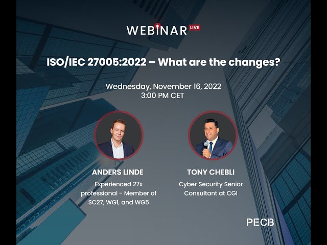 ISO/IEC 27005:2022 – What are the changes?