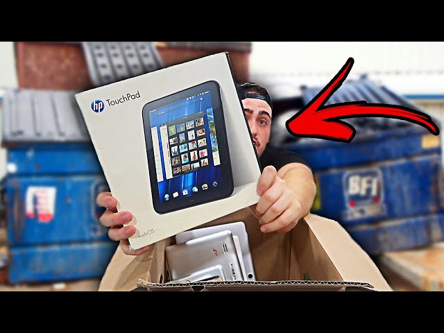 Dumpster Dive Night at the Phone Shop!! Samsung Tablets, IPad and More!! JACKPOT!!