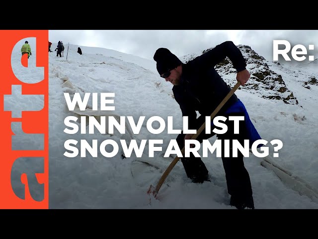Schnee recyceln für den Wintersport | ARTE Re:
