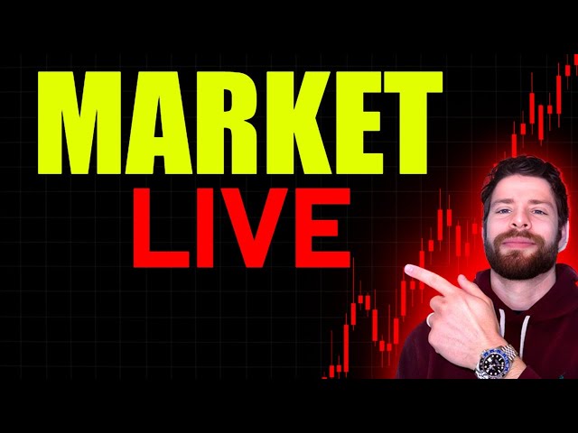 🔴WILL NVDA & THE STOCK MARKET HOLD? LIVE TRADING!